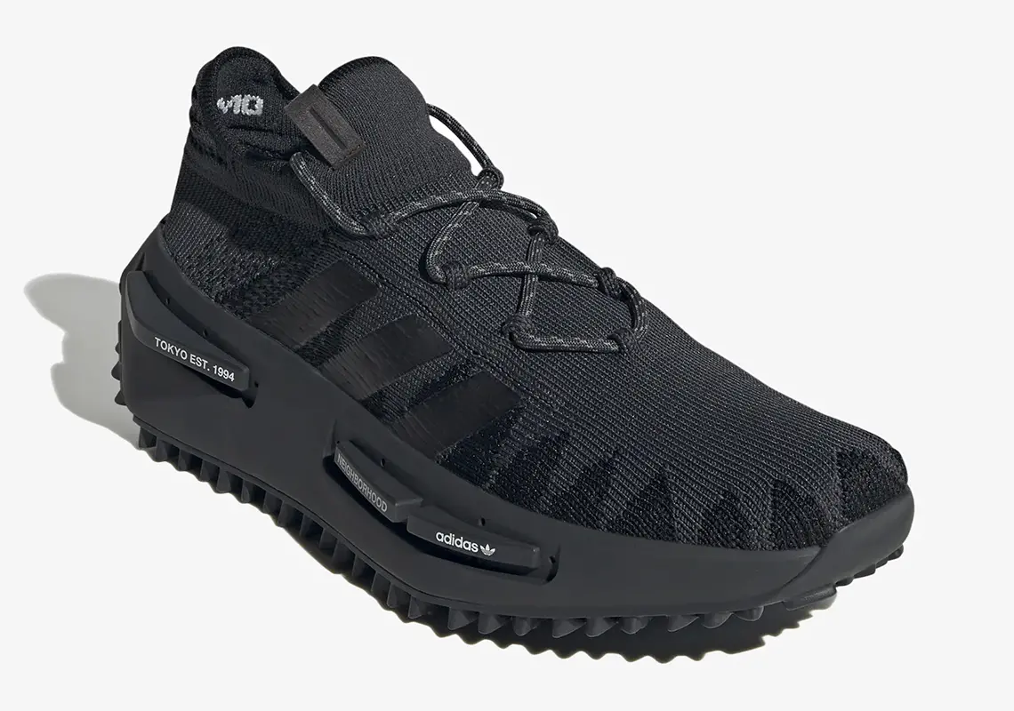 Giay Adidas x Neighborhood NMD S1 Knit 'Black' ID3205