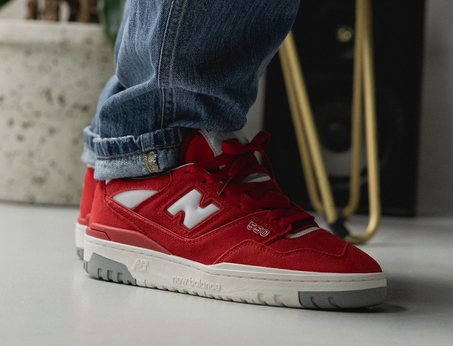 Giay New Balance 550 'Team Red' BB550VND