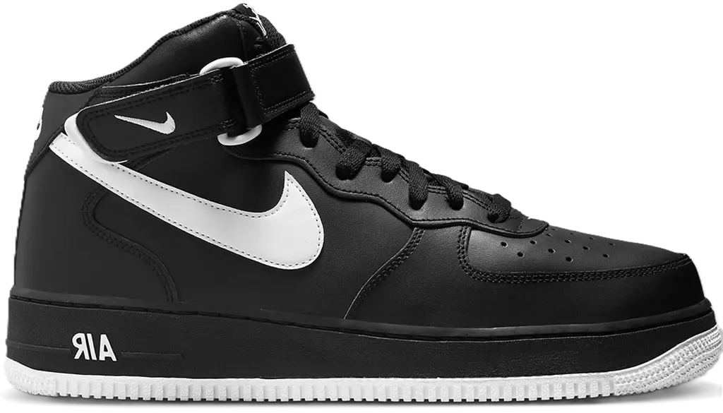 Giay Nike Air Force 1 Mid '07 'Black White Sole' DV0806-001