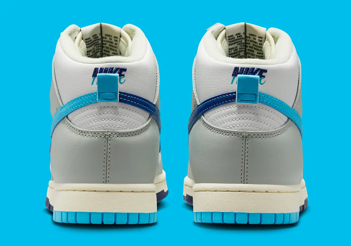 Giay Nike Dunk High SE GS 'Split Grey Blue' FN7995-100