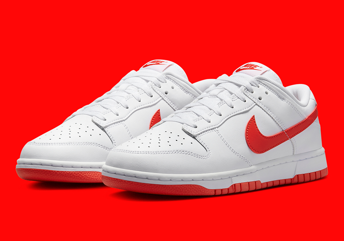 Giay Nike Dunk Low Retro 'White Picante Red' DV0831-103