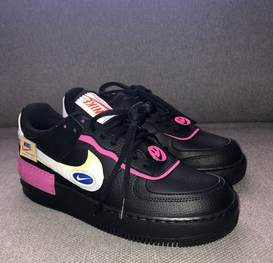 Giay Nike Air Force 1 Low Shadow 'Black Pink' CU4743-001