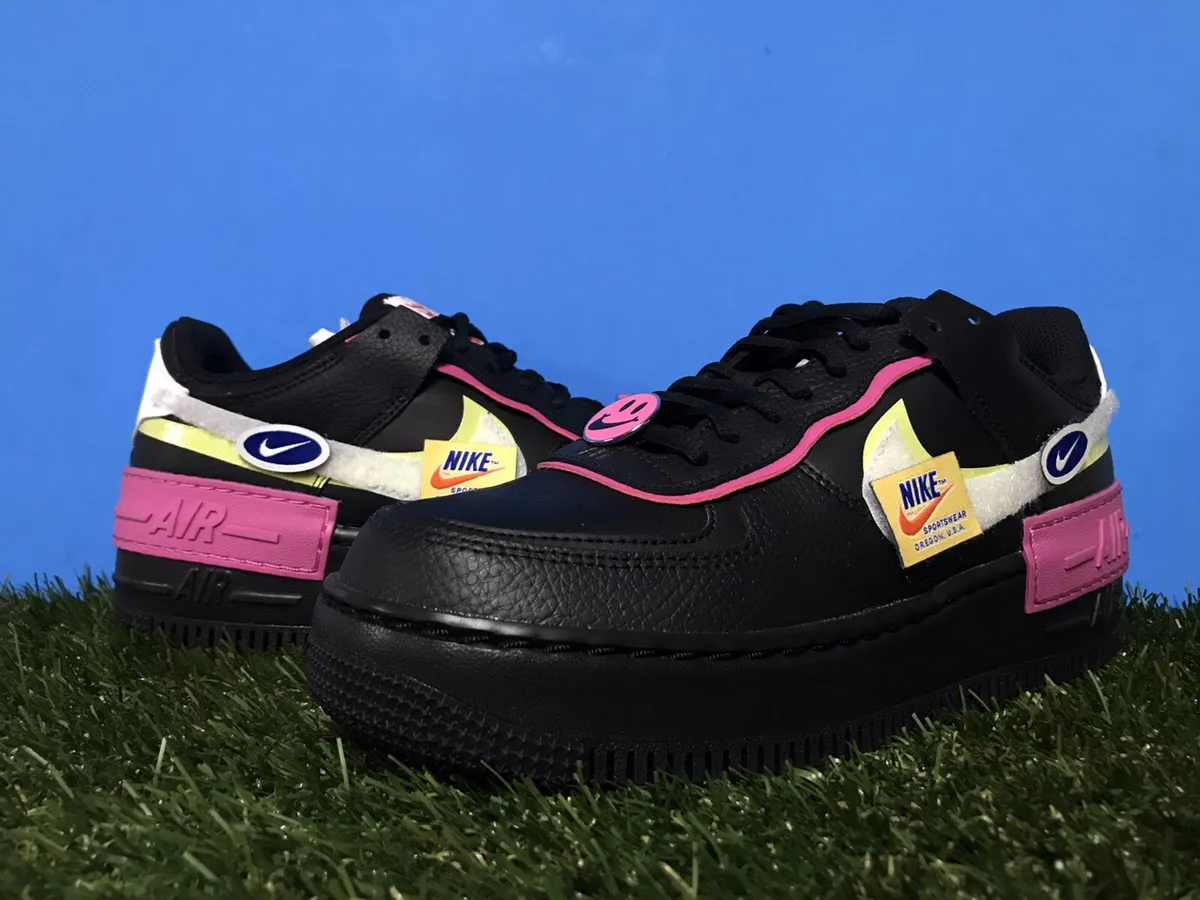 Giay Nike Air Force 1 Low Shadow 'Black Pink' CU4743-001