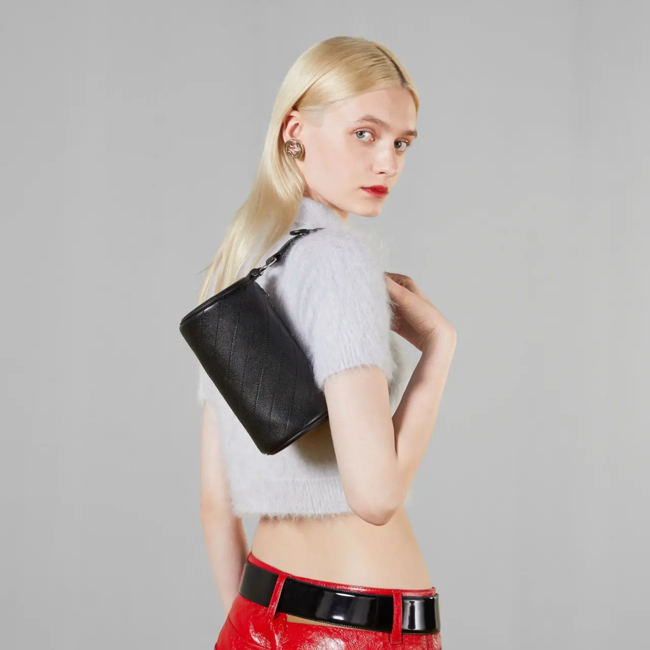 Tui Gucci Blondie Mini Shoulder Bag 'Black' ‎760170-AACPY-1000