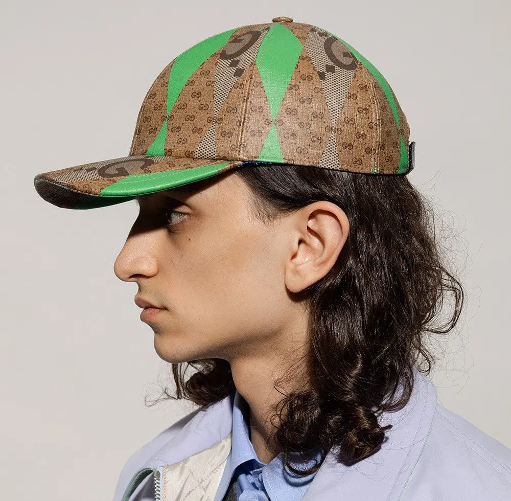 Mu Gucci GG Supreme Baseball Hat 'Beige' 727478-4HAYC-9769
