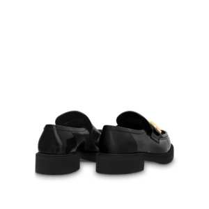 Giay Louis Vuitton Academy Flat Loafer 'Black' 1ABPBT