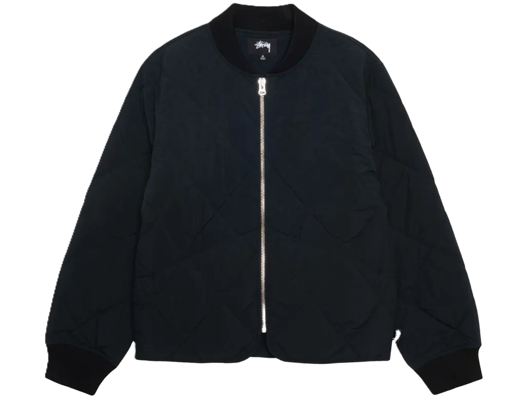 Ao Stussy 8 Ball Quilted Liner Jacket 'Black'