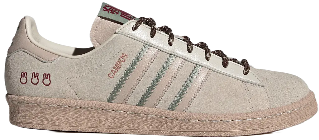Giay Adidas Originals Campus 80S Chalk 'Brown' IE1900