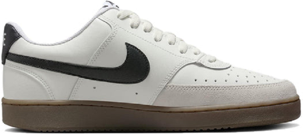 Giay Nike Court Vision Low Shoes 'Sail Light Brown White Black' FQ8075-133