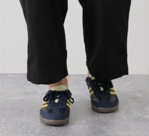 Giay Adidas Wales Bonner x Samba 'Collegiate Navy Yellow' IG6435