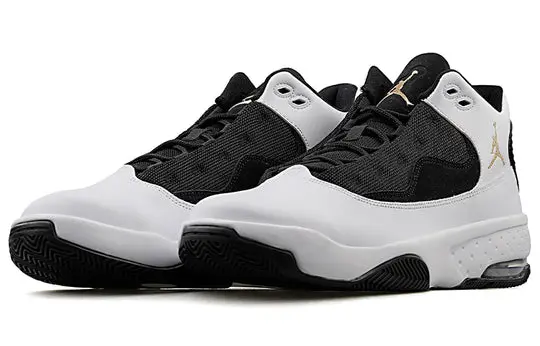 Giay Nike Air Jordan Max Aura 2 'White Black Gold' CK6636-107