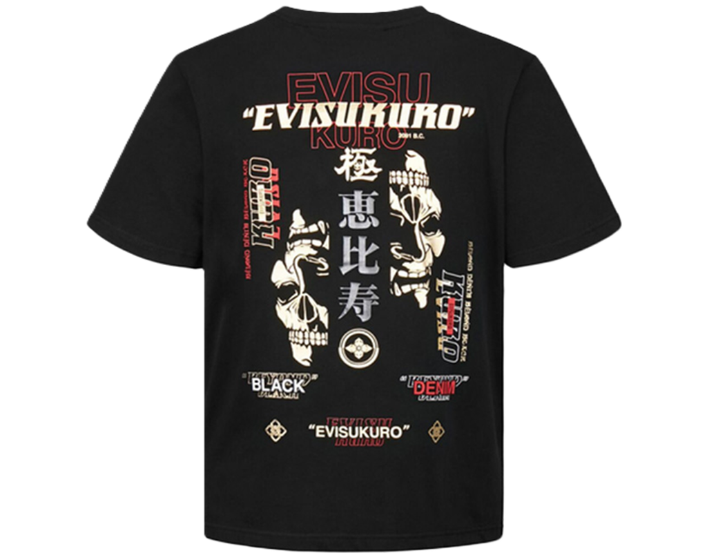 Ao Evisu Fushen Gold Foil 'Black'