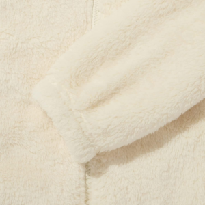 Ao The North Face Comfy Flex Zip Up Fleece Jacket 'Cream' NJ4FN55L