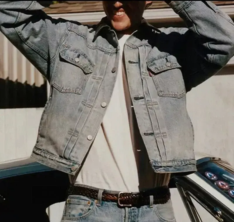 Ao Stussy x Levis SS23 Logo Floating 'Blue' STLV230221-001
