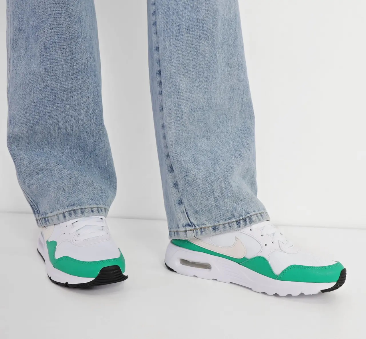 Giay Nike Air Max SC 'Stadium White Green' CW4555-110