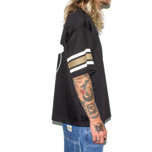 Ao Stussy Surfman Mesh Football Jersey 'Black'