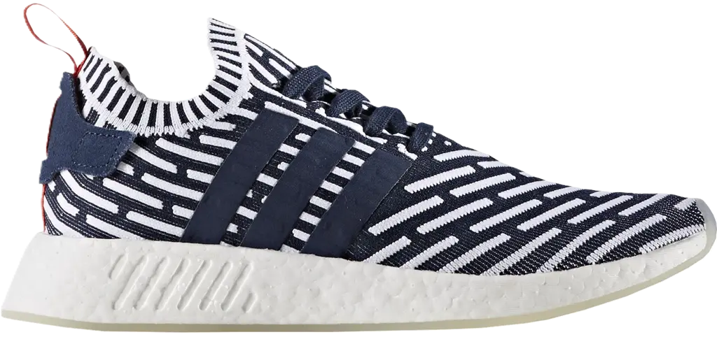 Giay Adidas NMD R2 'Black White' BB2951