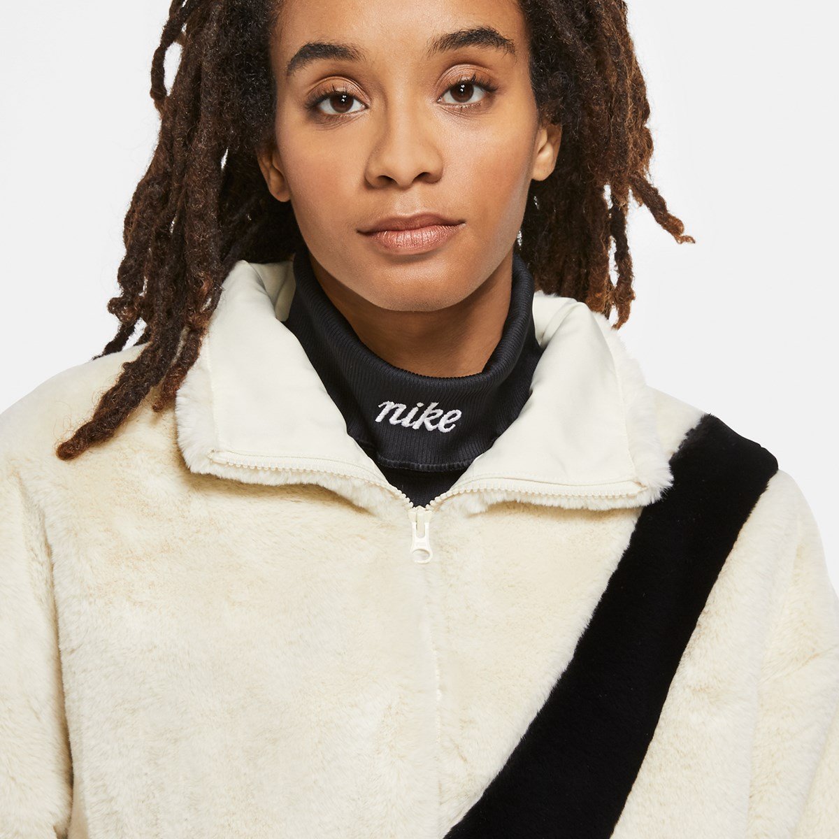 Ao Nike NSW Sportswear Faux Fur Jacket 'White' DM1759-238