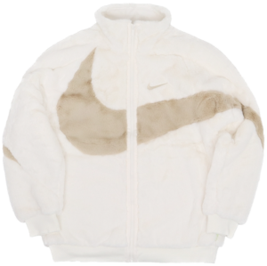 Ao Nike NSW Swoosh Fur Jacket 'White' FB7664-133