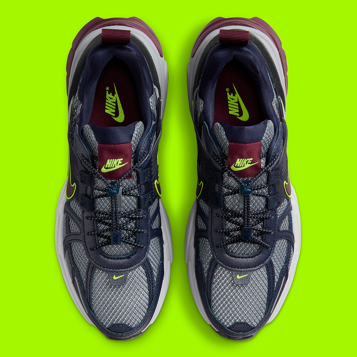 Giay Nike V2K Run 'Obsidian Burgundy' FV6602-400