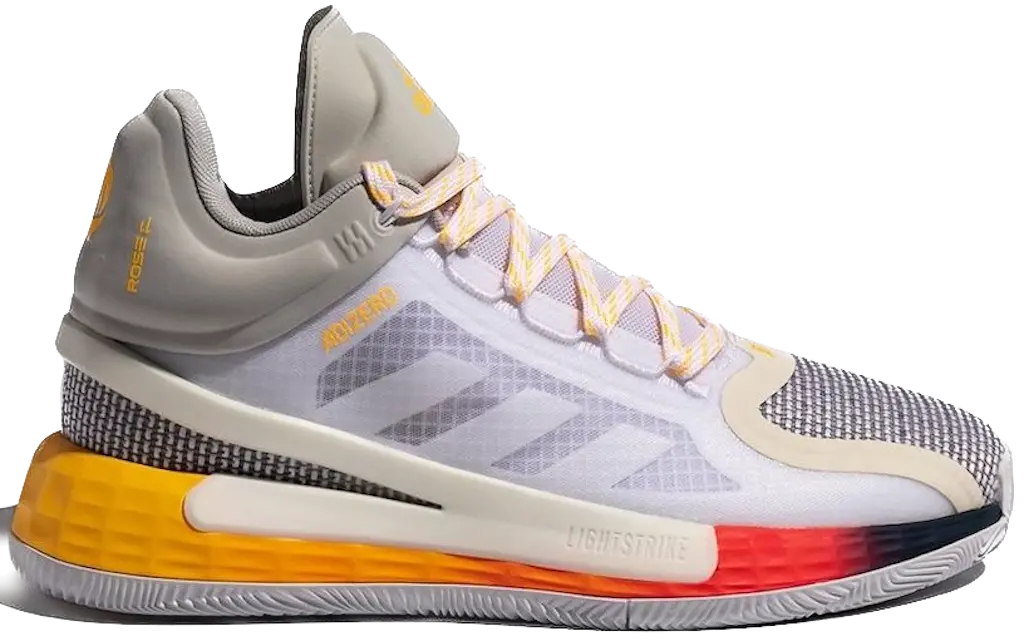 Giay Adidas D Rose 11 'White Gold Tech Indigo' FW8508