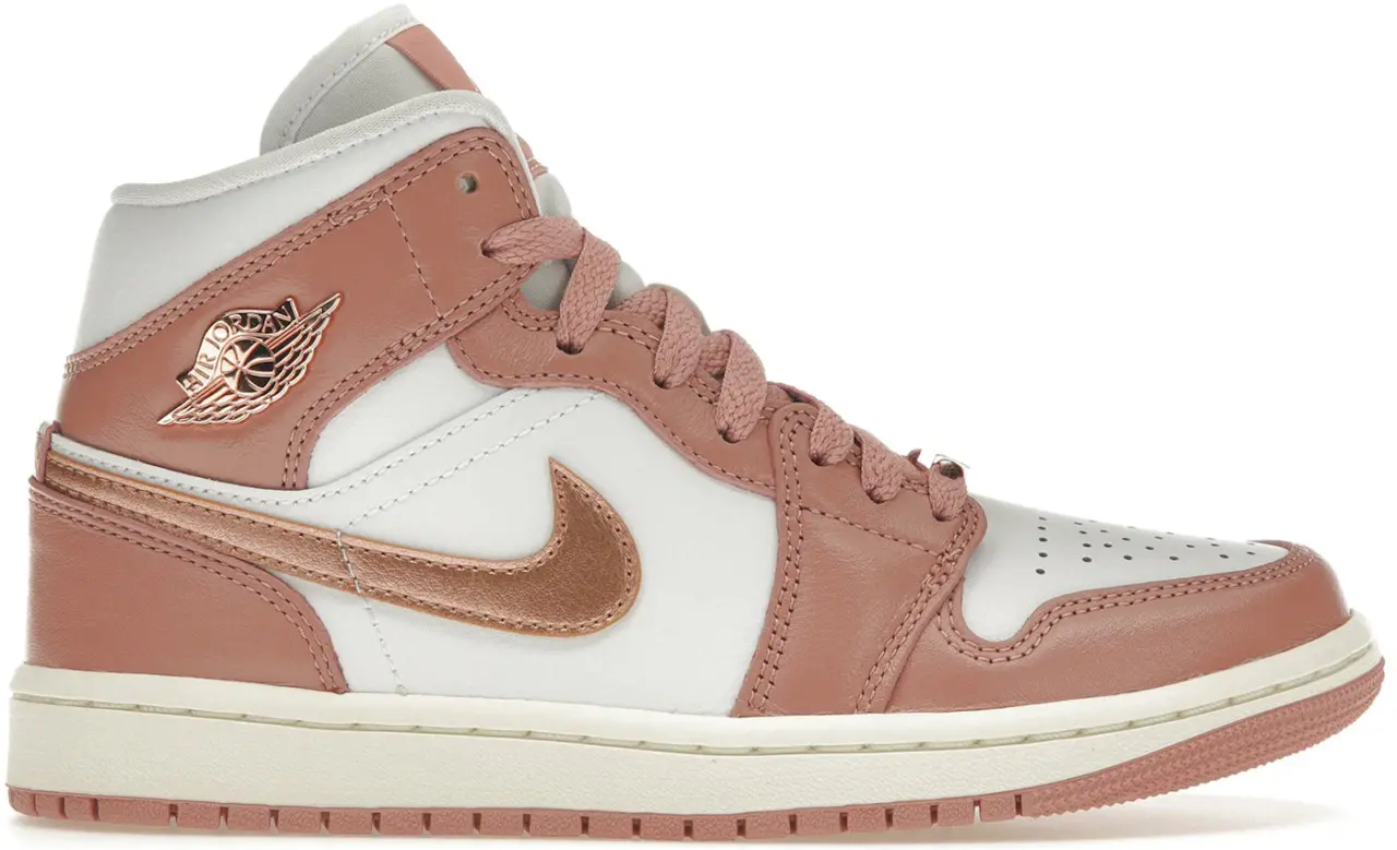 Giay Nike Air Jordan 1 Mid SE 'Red Stardust' FB9892-670