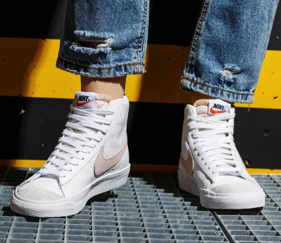 Giay Nike Blazer Mid '77 Vintage 'White Pink Oxford' CZ1055-118