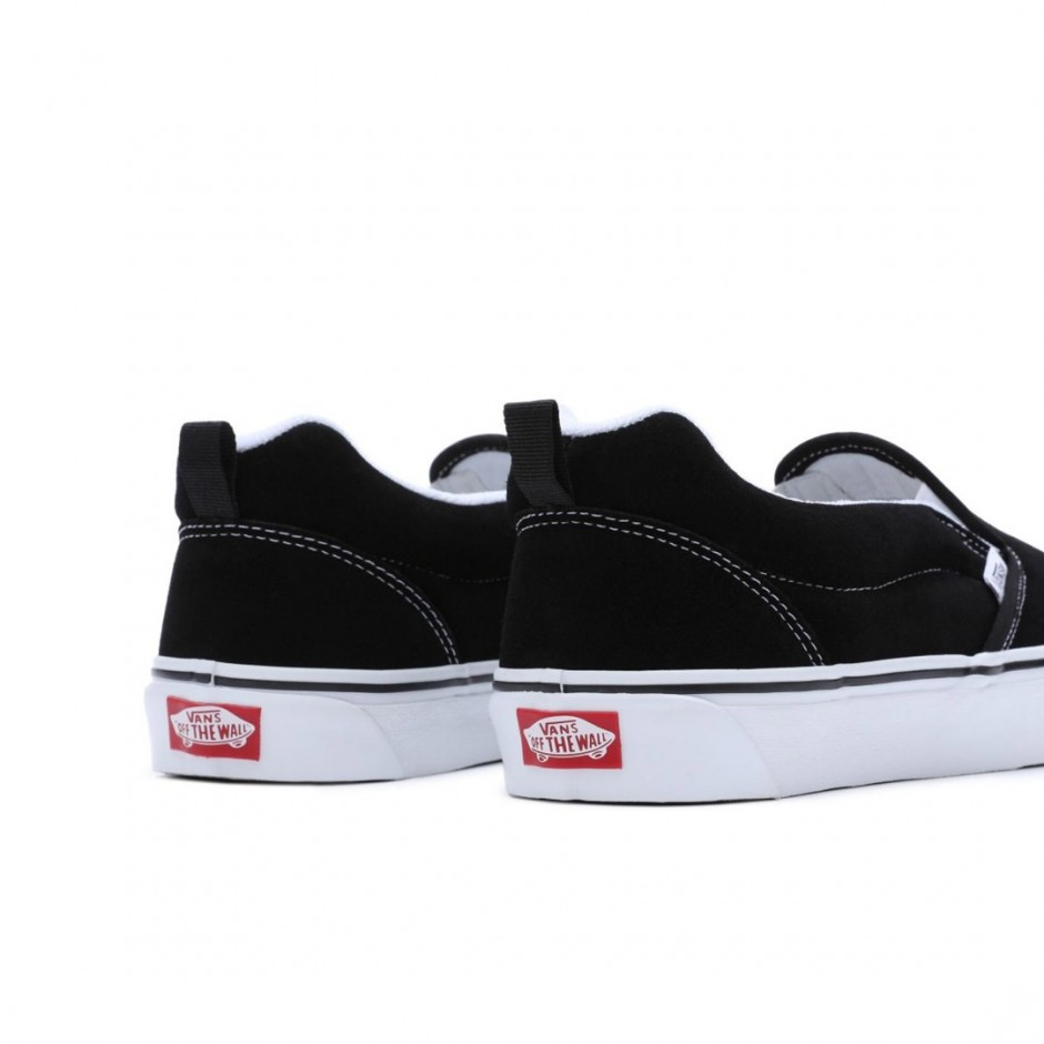 Giay Vans Knu Slip 'Black True White' VN0009QD6BT