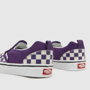 Giay Vans Knu Slip Checkerboard 'Purple' VN0009QDZ1N