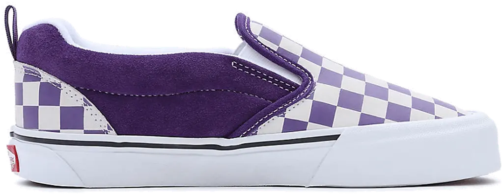 Giay Vans Knu Slip Checkerboard 'Purple' VN0009QDZ1N