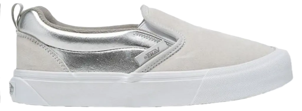 Giay Vans Knu Slip-On 'Metallic Silver' VN0009QDX1K