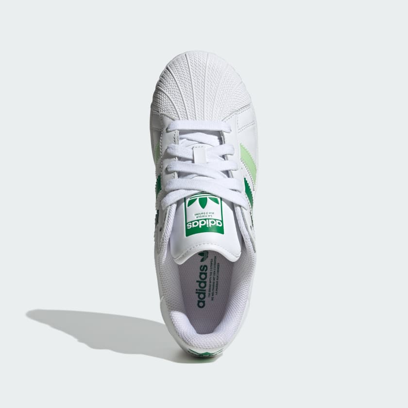Giay Adidas Superstar XLG 'Cloud White Green' IF9121