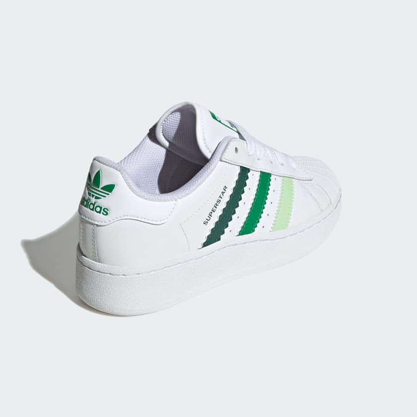 Giay Adidas Superstar XLG 'Cloud White Green' IF9121