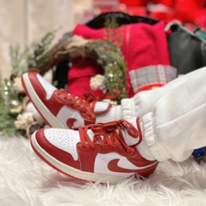 Giay Nike Air Jordan 1 Low SE GS 'Dune Red' FJ3465-160