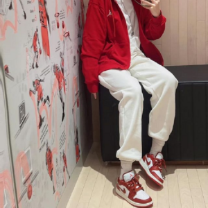 Giay Nike Air Jordan 1 Low SE GS 'Dune Red' FJ3465-160