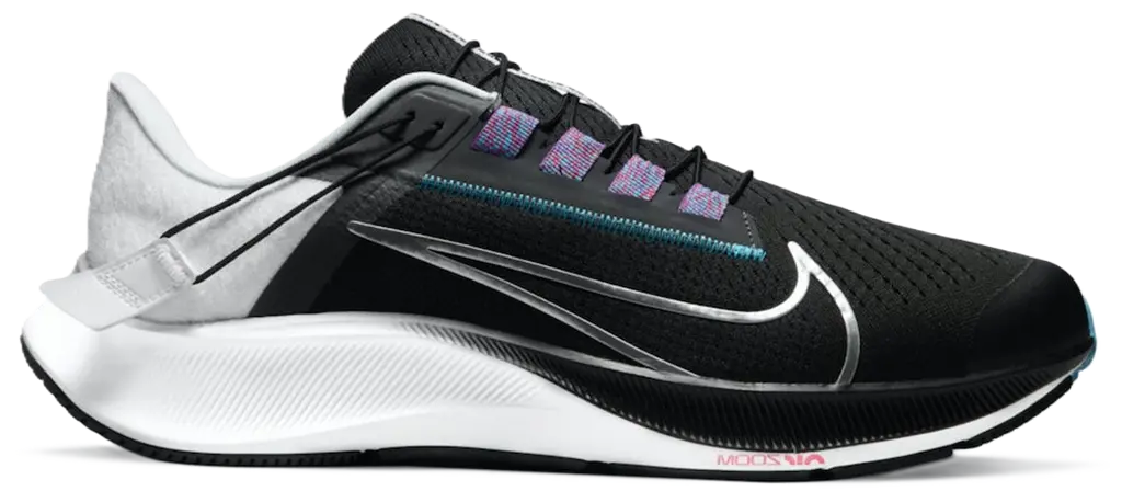 Giay Nike Air Zoom Pegasus 38 Flyease 'Black Metallic Silver' DA6678-002