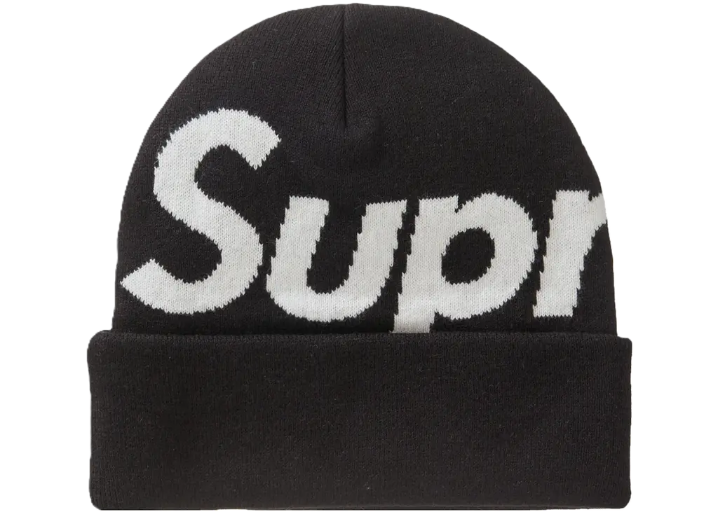 Mu Supreme Big Logo Beanie 'Black'