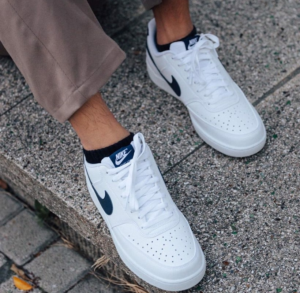 Giay Nike Court Vision Low Next Nature 'White Midnight Navy' DH2987-106