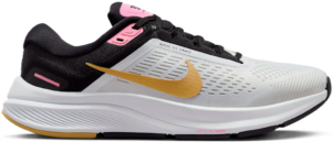 Giay Nike Air Zoom Structure 24 'White Gold Metallic' DA8570-106