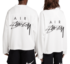 Ao Nike x Stussy Long Sleeve Top 'White' FJ9165-133