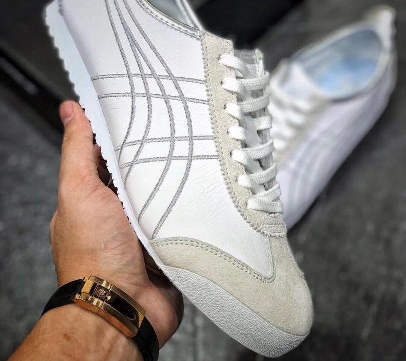 Giay Onitsuka Tiger Mexico 66 'White Silver' 1183A349-100