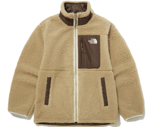 Ao The North Face Reversible Fleece Jacket 'Beige' NJ4FP54B