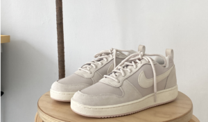 Giay Nike Court Borough Low Premium 'Sail Light Orewood Brown' 861533-101