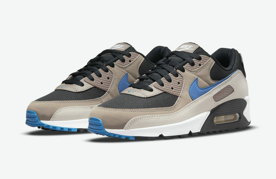 Giay Nike Air Max 90 'Malt Blue Slate' DC9388-001