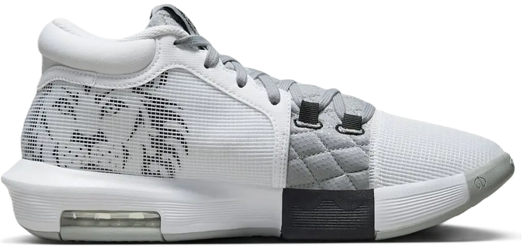 Giay Nike LeBron Witness 8 EP 'White Light Smoke Grey' FB2237-100