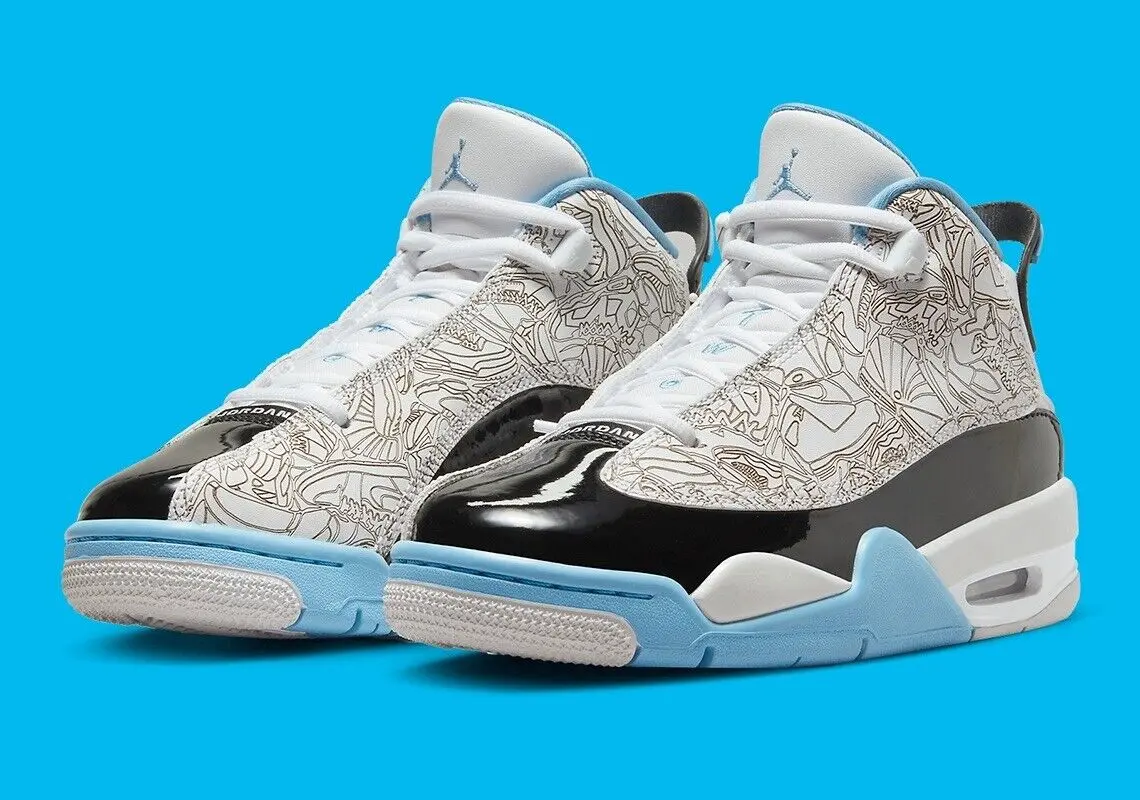 Giay Nike Air Jordan Dub Zero GS 'Legend Blue' DV1360-114