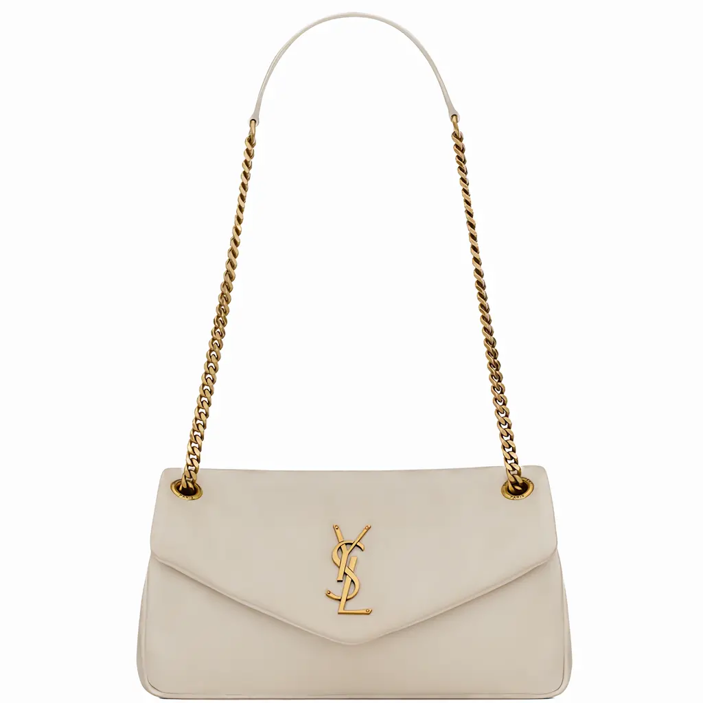 Tui Saint Laurent Calypso Lambskin 'Blanc' 734153AACQO9227