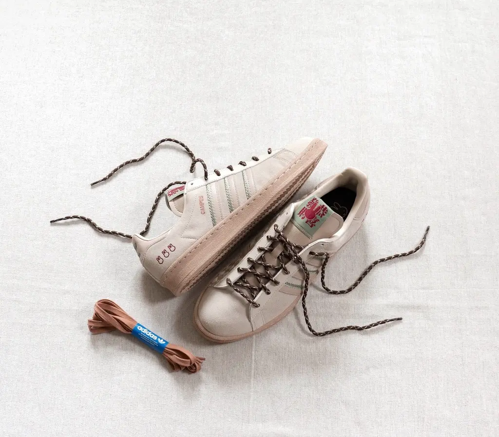 Giay Adidas Originals Campus 80S Chalk 'Brown' IE1900