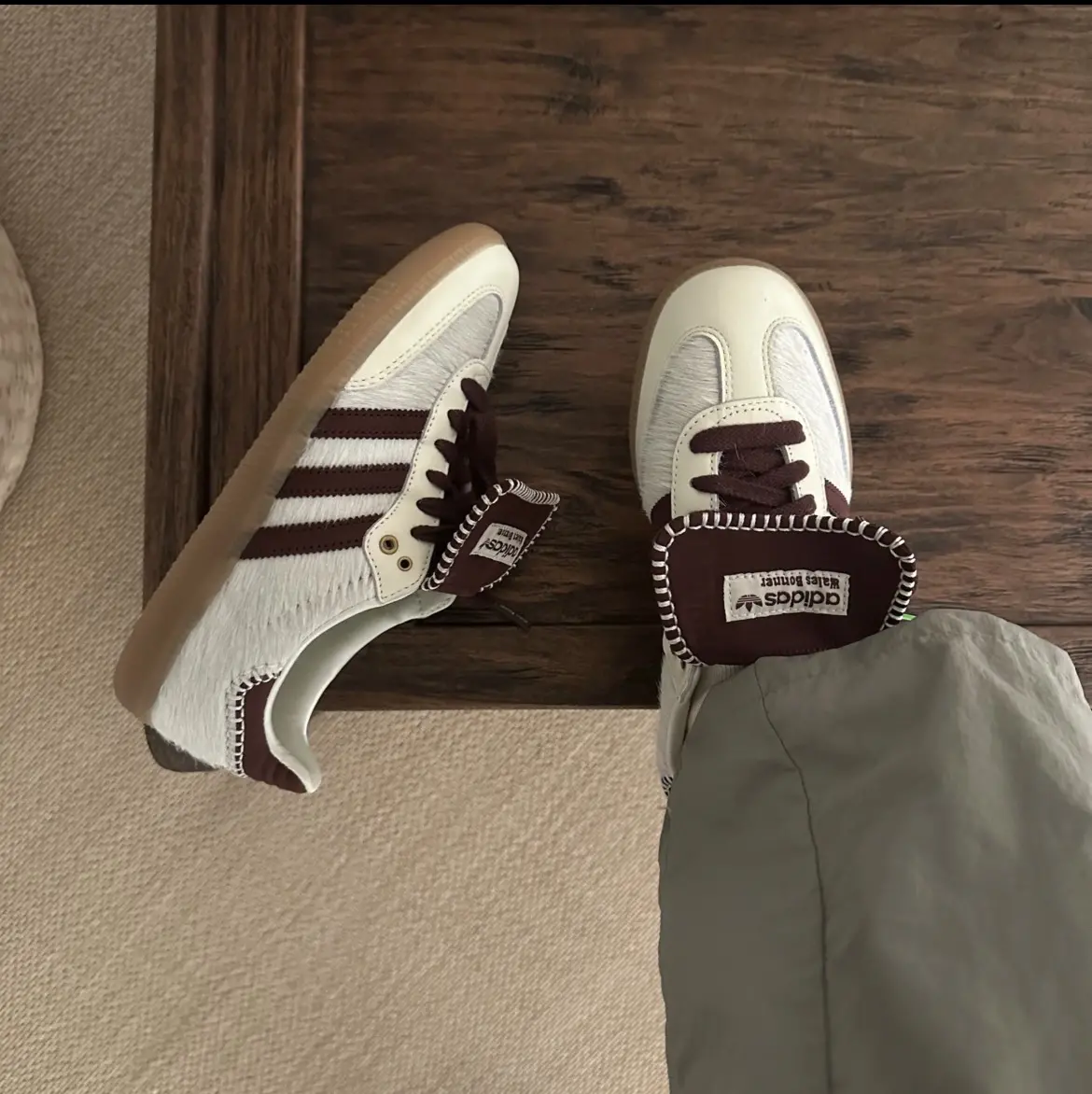 Giay Adidas x Wales Bonner Pony Tonal 'Cream White' IE0586