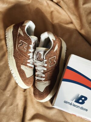 Giay New Balance x Aime Leon Dore 550 'Brown' BB550DB1